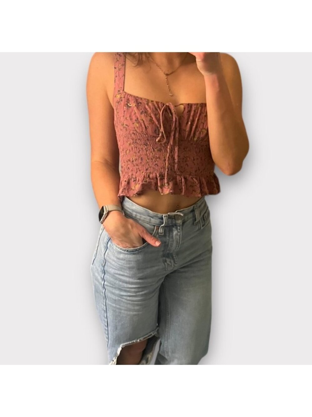 Crop Top Tank Top - Picture 4 of 4